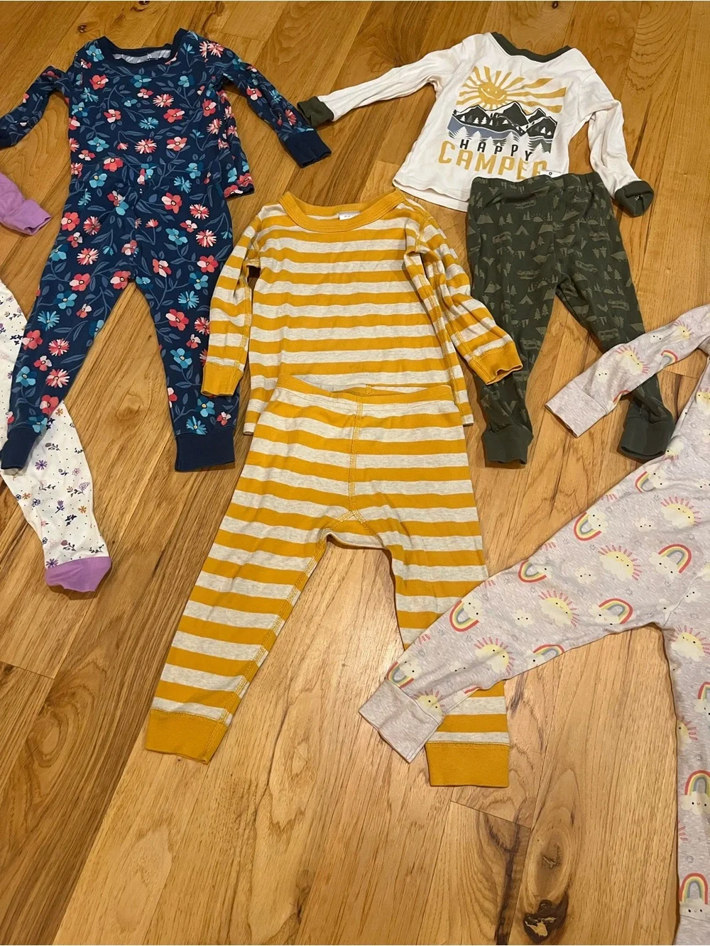 2T Girls Long Sleeve Pajama Lot